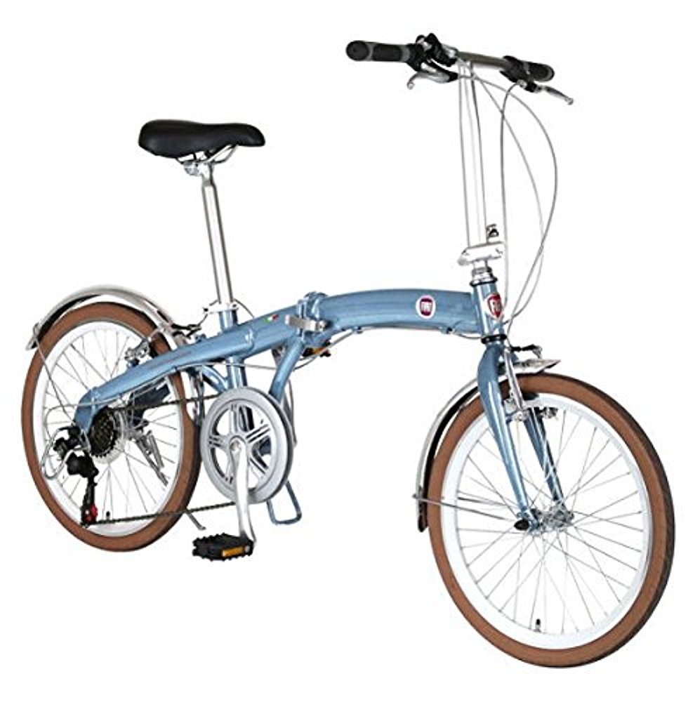 해외] FIAT 피아트 20 인치 접이식 자전거 AL-FDB207V 블루