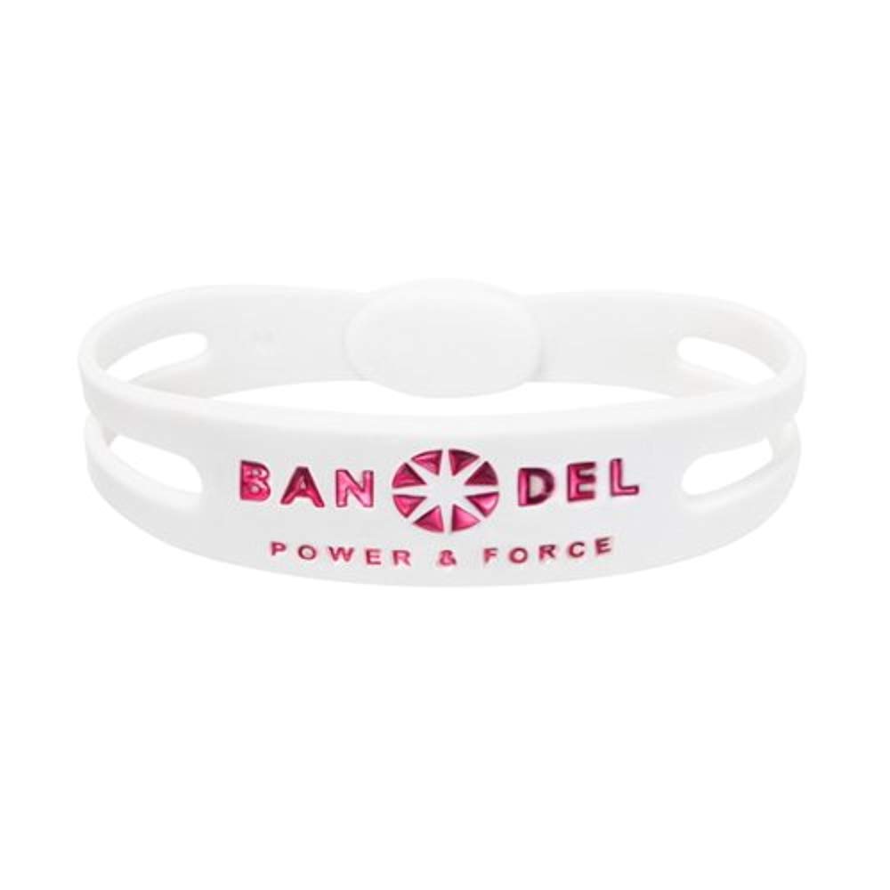 BANDEL [일본정품] [일본정품] 팔찌 메탈릭 화이트×핑크(White x Pink)-