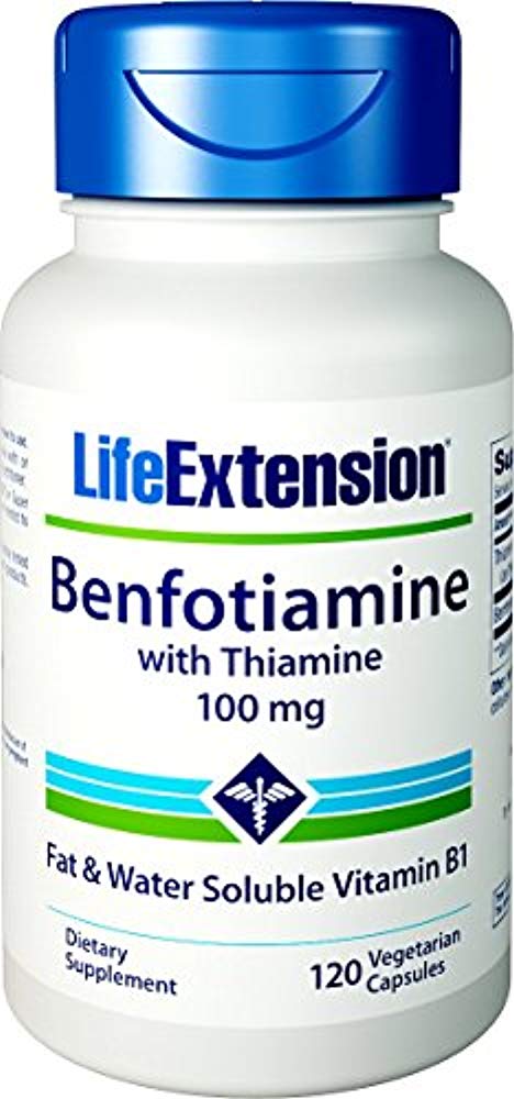 Benfotiamine 비타민 B1 100mg 120정 (3개세트) 당일발송