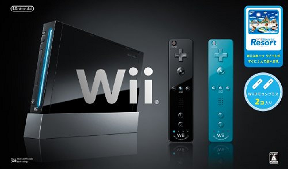 Wii 본체 + 리모콘 2개 [메이커 생산 종료]