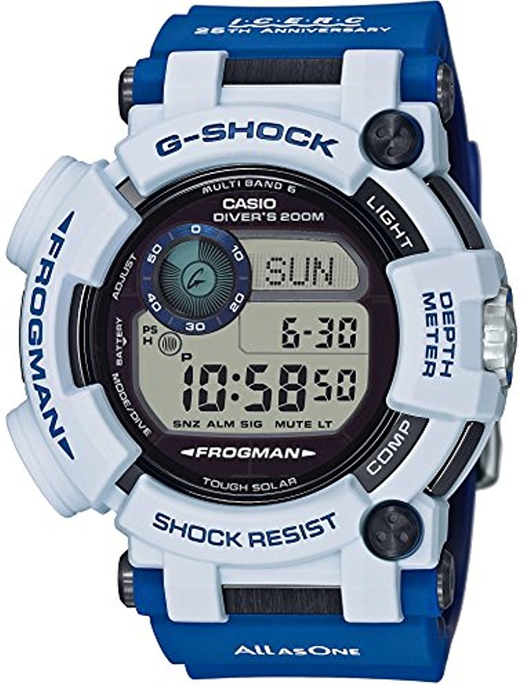 CASIO G-SHOCK 손목시계 MASTER OF G 세계 6개국용 FROGMAN Love The Sea And The Earth GWF-D1000K-7JR