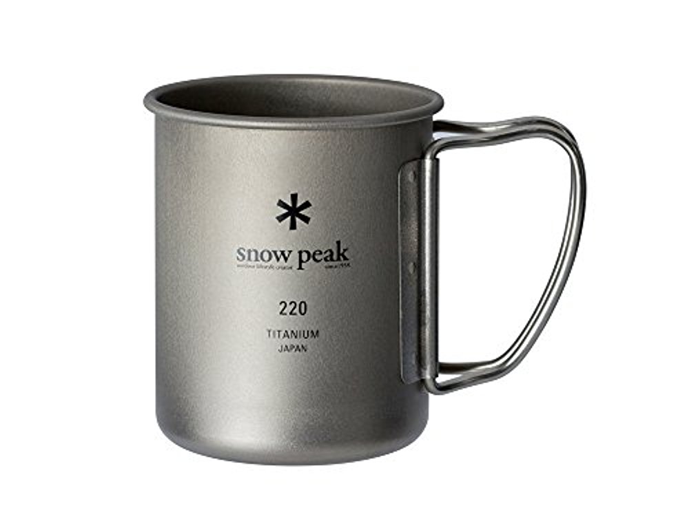 snow peak 티타늄 싱글 머그컵