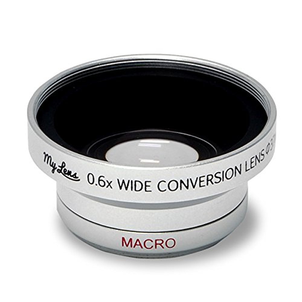 [Full HD 대응]비디오 카메라용 광각 0.6배 와이드 컨버젼 렌즈「My Lens(마이・렌즈)시리즈」[렌즈경 25mm,27mm,28mm,30mm,30.5mm,37mm 대응]-MLE37W06