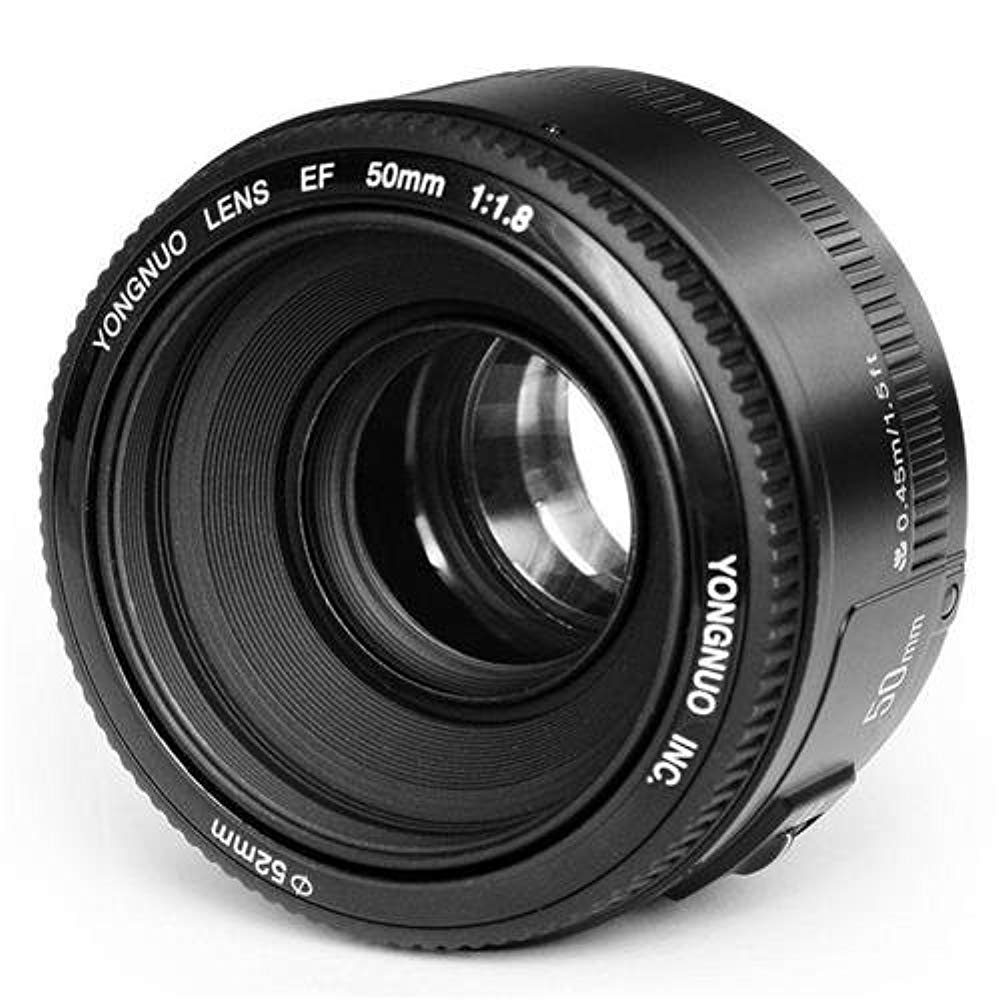 Yongnuo yn50 mm f1.8 대구경 자동 초점 렌즈 for Canon EF 마운트 EOS 카메라