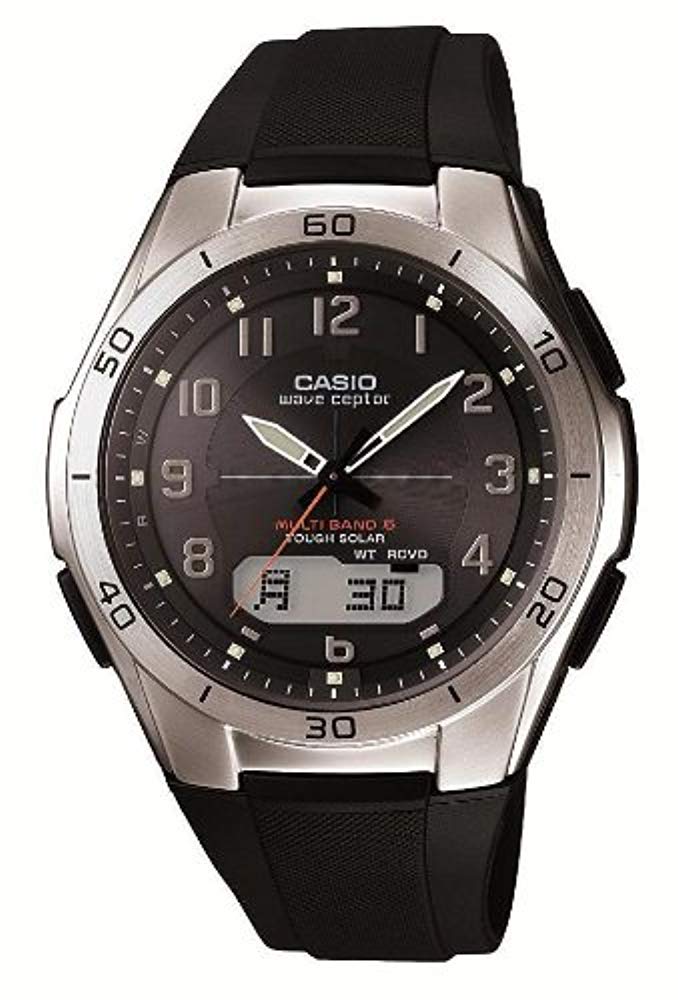 [카시오]CASIO 손목시계 웨이브 세푸타 전파 솔라 WVA-M640-1A2JF 맨즈