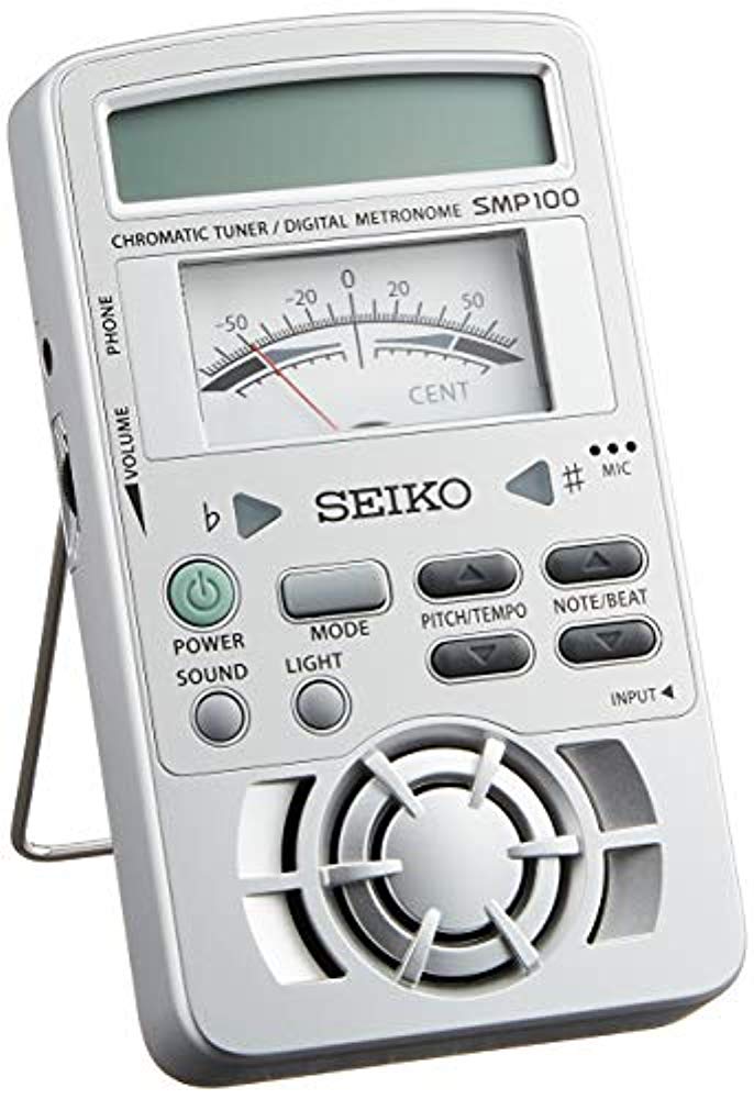 SEIKO 세이코 튜너&amp;메트로놈 아날로그 미터 탑재 SMP100