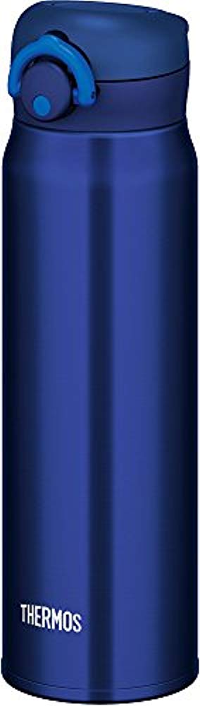 Thermos 물통 진공 단열 휴대폰 머그 [원터치 오픈 타입] 600ml 로얄 블루 JNR-600 R-B