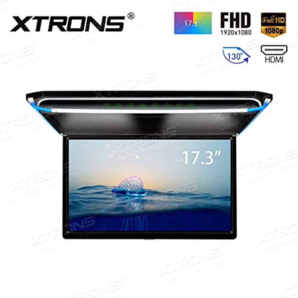 XTRONS 최신형 17.3인치 차량용 monitor