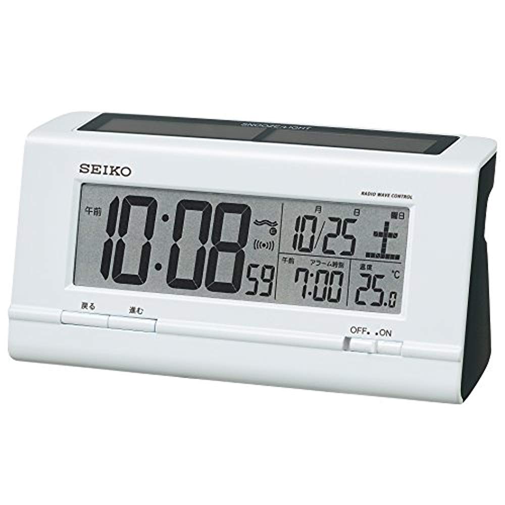 세이코 디지털 알람 시계 하이브리드 SQ766W