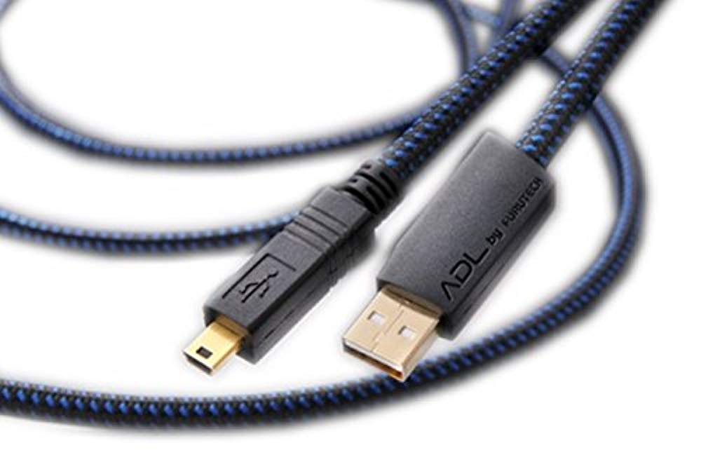 FURUTECH ADL USB 케이블 USB2.0 480Mbps A⇔B 타입 0.6m FORMULA2B0.6
