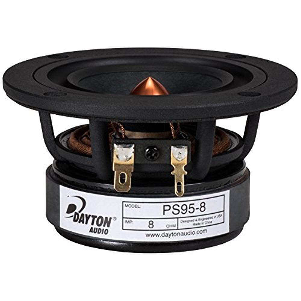 Dayton Audio PS95-8 9.5cm 풀 레인지 8Ω PS-SFR100-PS-SFR100