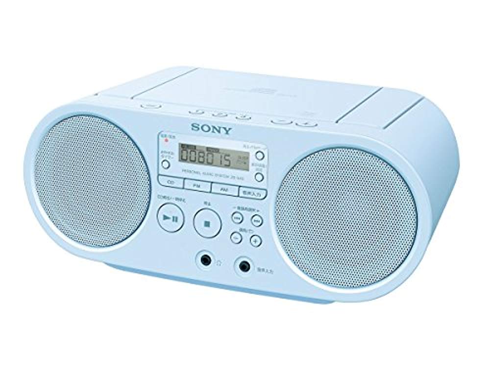 SONY CD 라디오 AM / FM / 와이드 FM 대응 ZS-S40 [3색상]