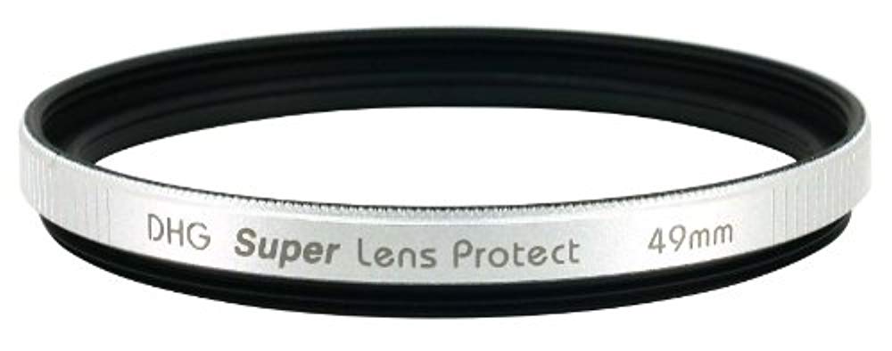 MARUMI 카메라용 필터 DHG슈퍼 렌즈 프로텍트 (my car 라 필터) 49mm 보호용 펄 실버 066358