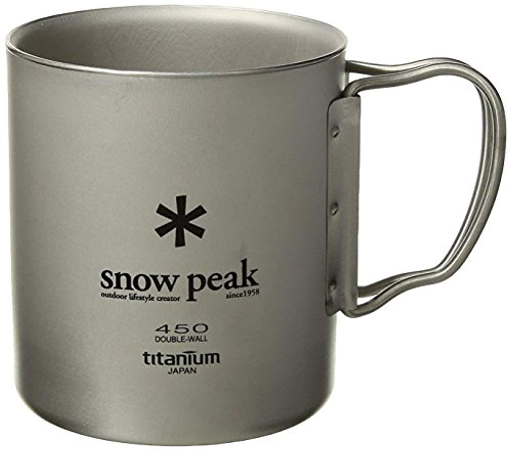 snow peak 티타늄 블 머그컵