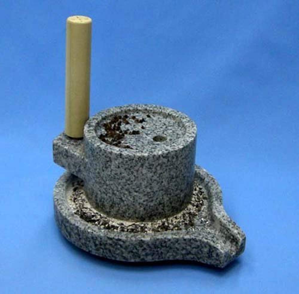 나가노 화강암 접시형 맷돌 13인치