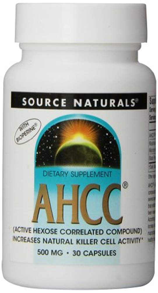 Source Naturals - AHCC 바이오 배 ring 배합 - 30캡슐