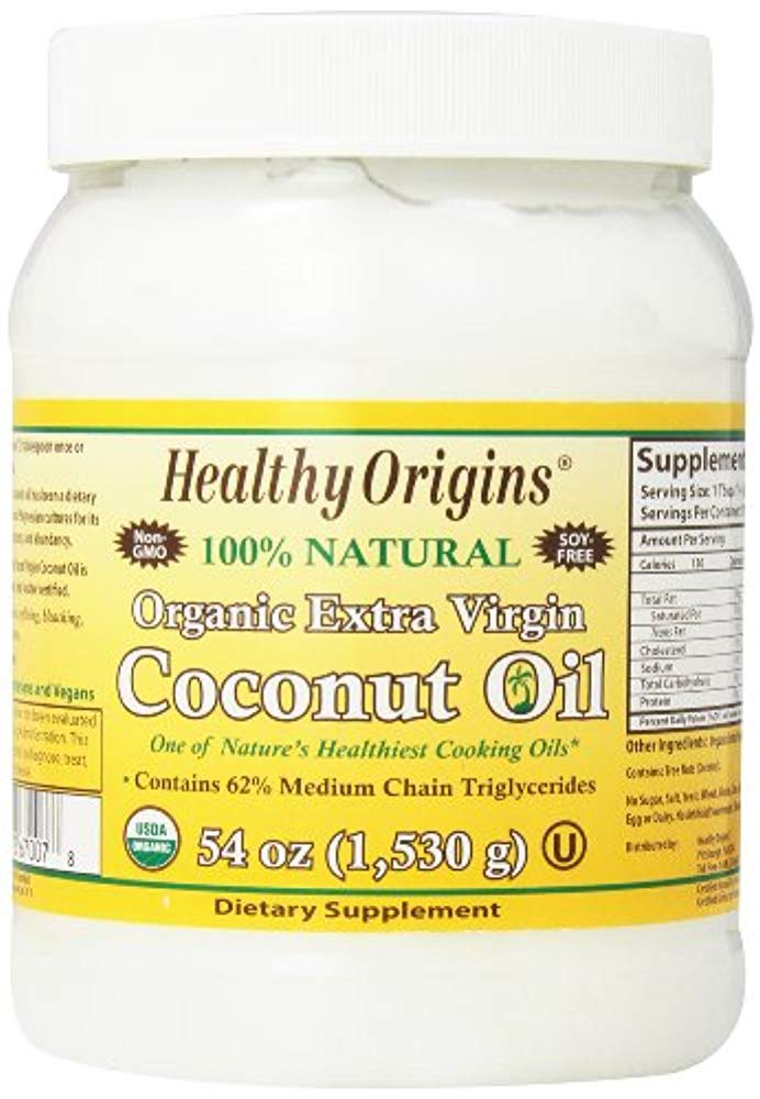 Healthy Origins Organic Extra Virgin Coconut Oil, 54 Oz
