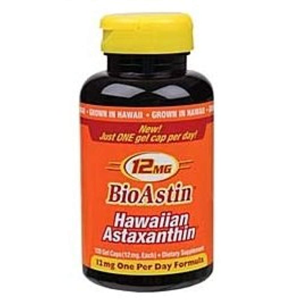 Nutrex - BioAstin Hawaiian Astaxanthin 12 mg - 120 젤 캡슐