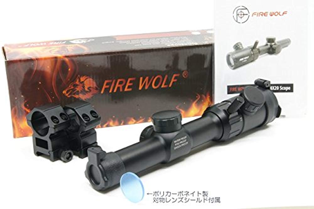 Fire wolf 짧은범위 실총용 1-4 x 20 폴리 카보 네이트 재질