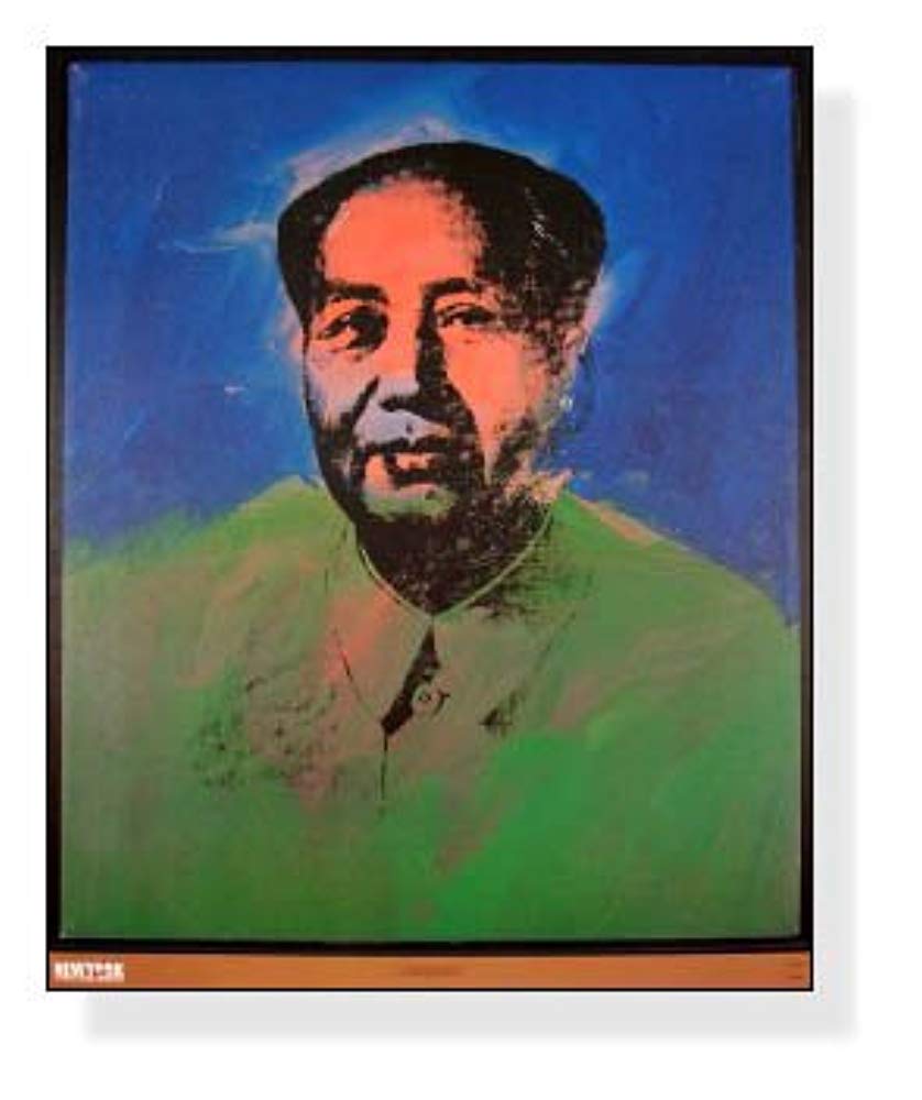 아즈포스터 일본 앤디워홀 Andy Warhol 포스터 Mao 한정판매1500매