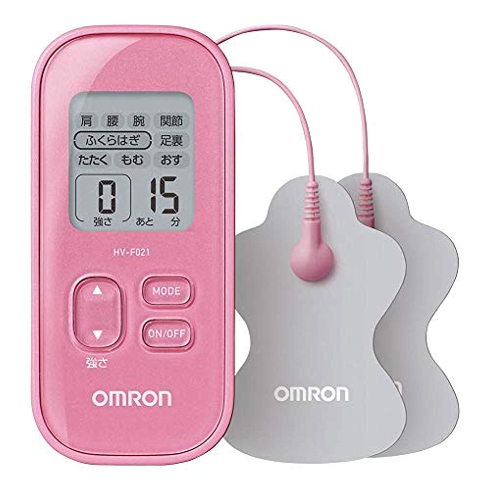 [오므론] Omron 저주파 맛사지기(핑크)OMRON HV-F021-PK [바디관리]
