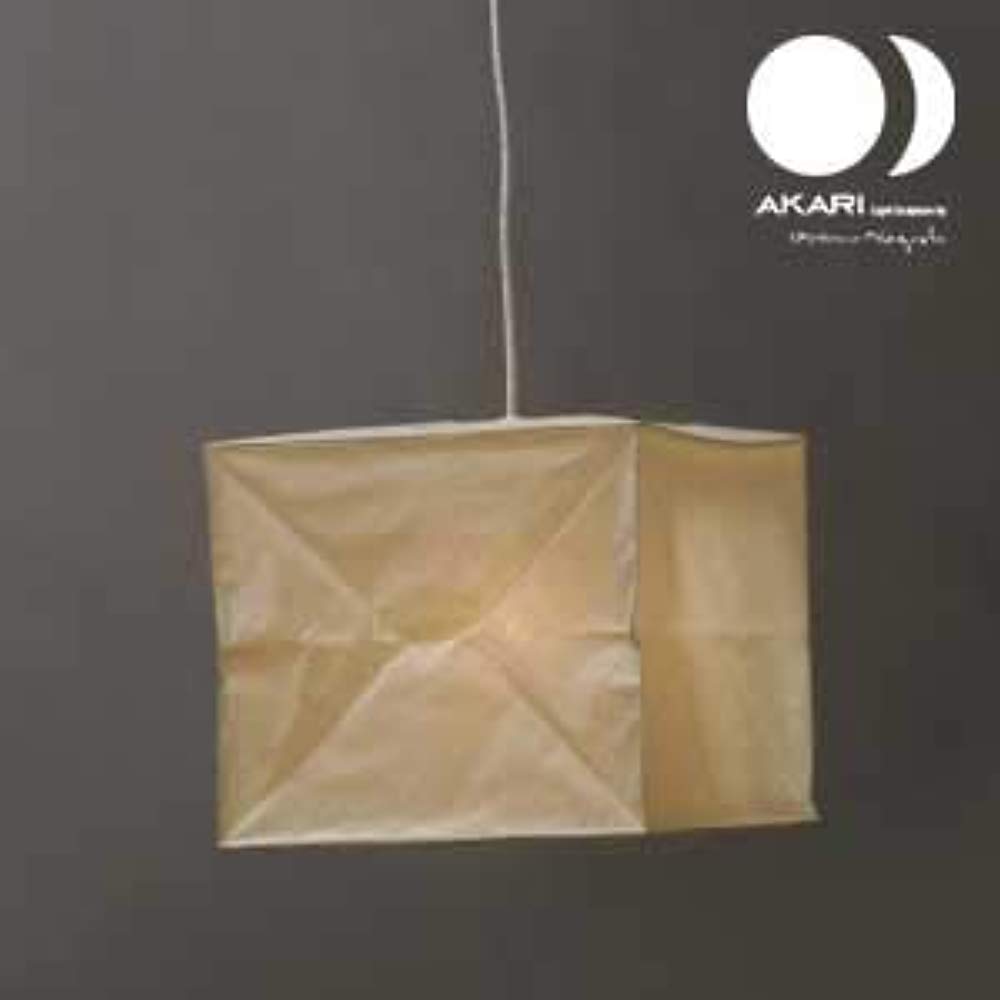 [이사무 노구치] 아카리 AKARI 종이 펜던트 조명 40XP+CON-3 코드길이 30cm 사각