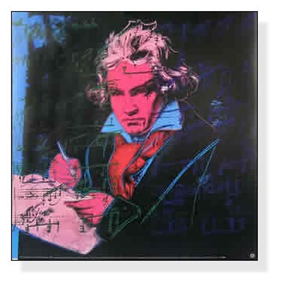 아즈포스터 일본 앤디워홀 Andy Warhol 포스터 베토벤 Pink Book Oversize