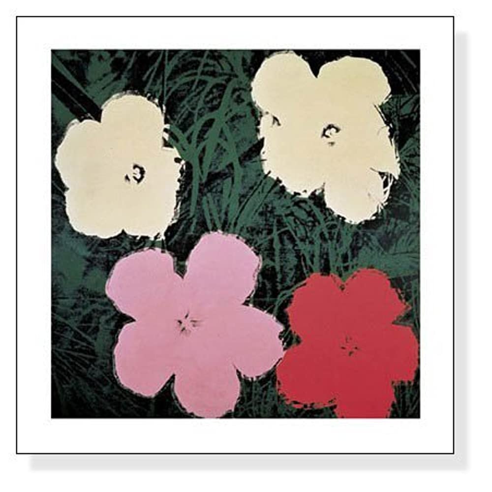아즈포스터 일본 앤디워홀 Andy Warhol 포스터 Flowers III