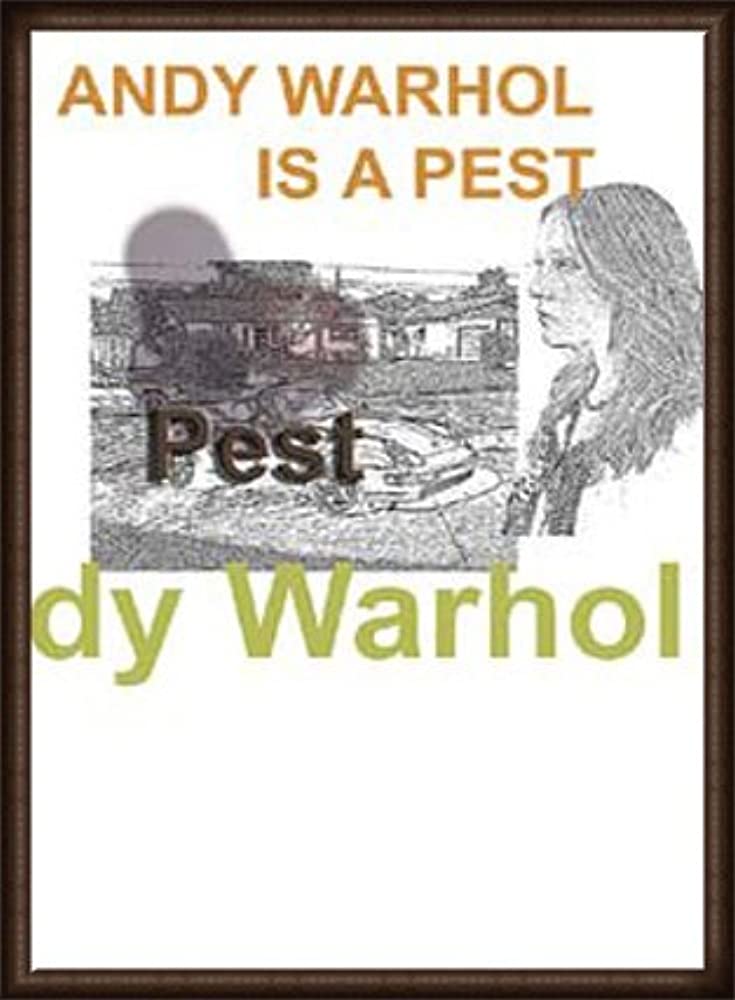 아즈포스터 일본 앤디워홀 Andy Warhol 포스터 요하네스 아르마즈 Andy Warhol is a Pest 한정판매 100매 액자포함(오크)